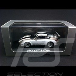 Porsche 997 GT3 Cup 2012 white / grey 1/43 Minichamps WAP0200150C