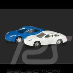 Porsche 997 Carrera grise 1/43 Minichamps WAP02011415