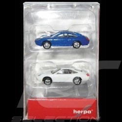 Porsche 997 Carrera grise 1/43 Minichamps WAP02011415