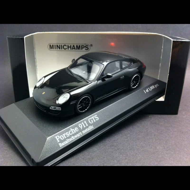 Porsche 997 Carrera GTS 2011 black 1/43 Minichamps 410060121