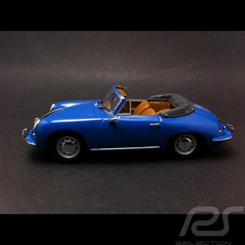 Porsche 356 C cabriolet 1963 blau 1/43 Minichamps WAP0205500H