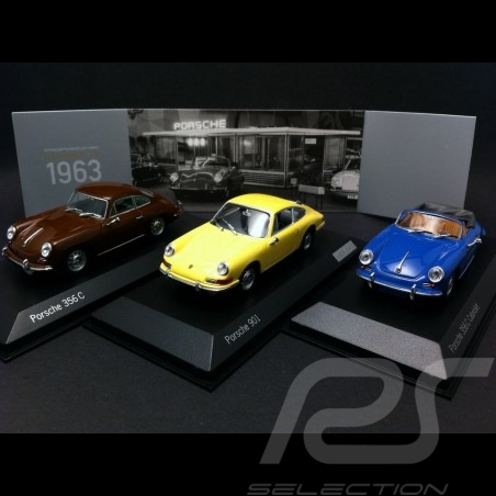 Porsche 997 Carrera grise 1/43 Minichamps WAP02011415