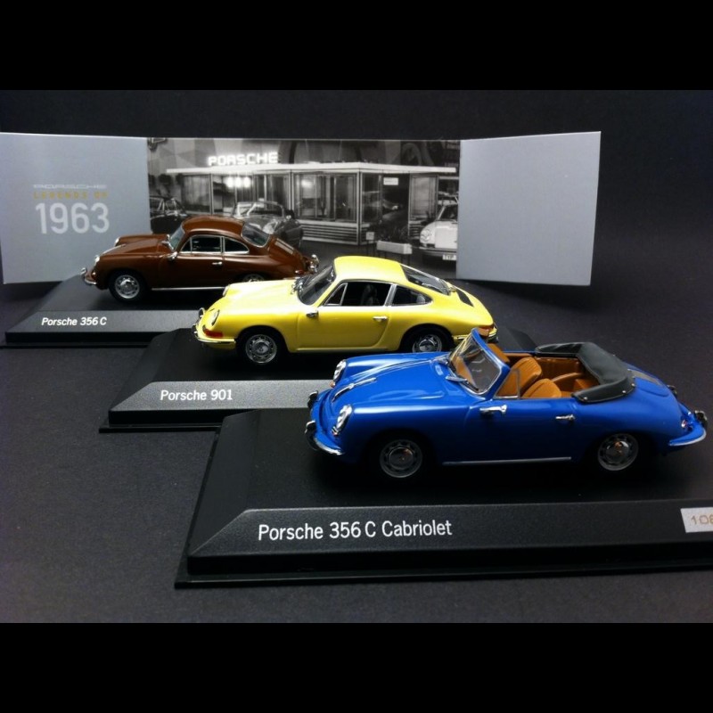 Porsche 901 1963 – Miniature Spark 1/43 Résine Rouge – S1369