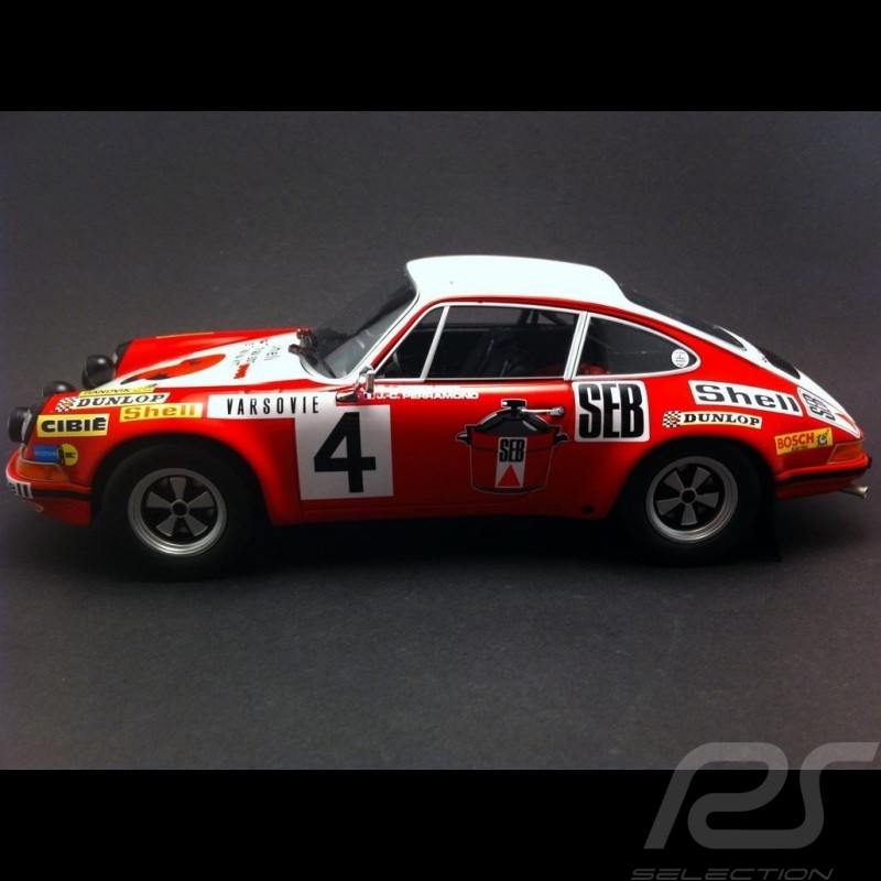 Porsche 911 S Monte Carlo 1972 n° 4 SEB 1/18 MINICHAMPS 107726804