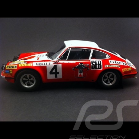 Porsche 911 S Monte Carlo 1972 n° 4 SEB 1/18 MINICHAMPS 107726804