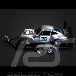 Porsche 997 Carrera grise 1/43 Minichamps WAP02011415