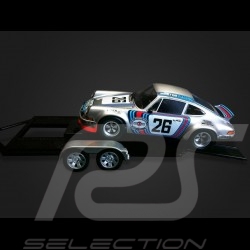 Porsche 997 Carrera grise 1/43 Minichamps WAP02011415