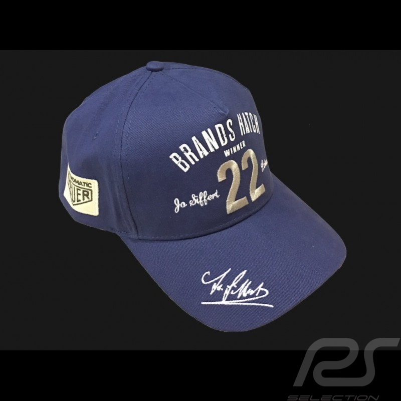 Cap Jo Siffert Brands Hatch 22 blue