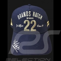 Casquette CAP Jo Siffert Brands Hatch 22 bleue