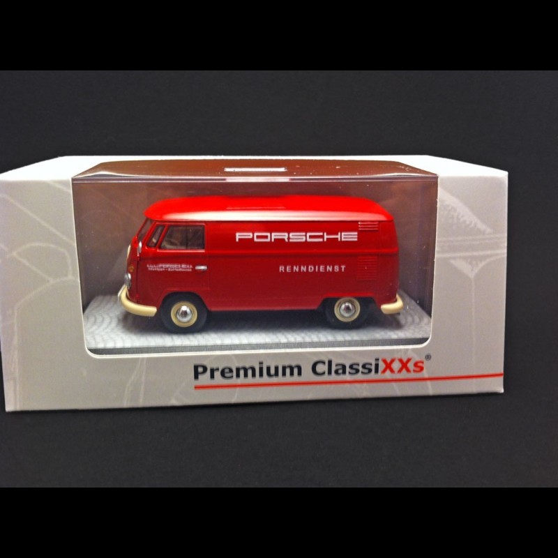 Premium Classi XXs ポルシェ ワーゲンバス 1/43 VW Pick up Holzpritsche“ポルシェ”(レッド)（再販