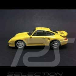 Porsche 993 Turbo S 1998 yellow 1/43 Minichamps 430069270