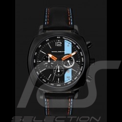 Montre Chrono Gulf Racing boitier noir / fond noir Watch uhr