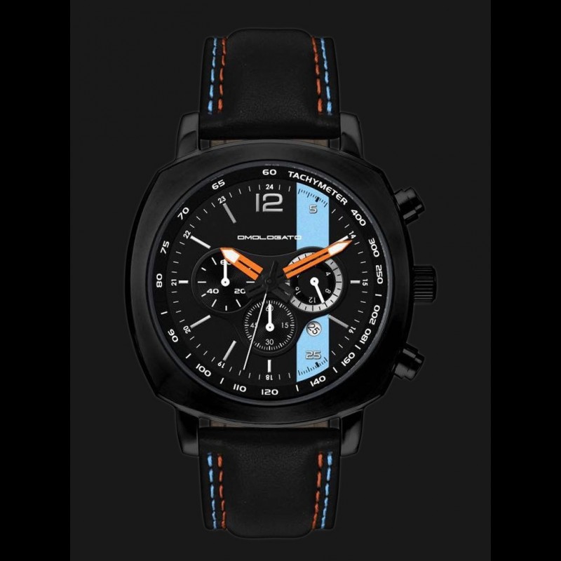 Gulf Racing Watch Chrono black