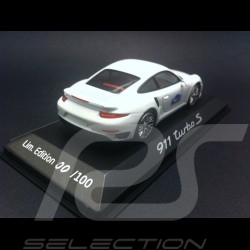 Porsche 991 Turbo S blanche 2013 1/43 Minichamps WAP0208900E
