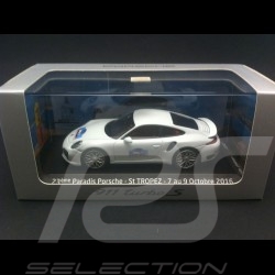 Porsche 991 Turbo S blanche 2013 1/43 Minichamps WAP0208900E