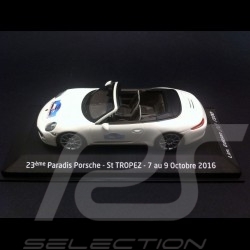 Porsche 991 Carrera S Cabriolet 2012 weiß Saint Tropez 1/43 Minichamps WAP0200130C 