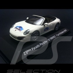 Porsche 911 type 991 Carrera S Cabriolet blanche 