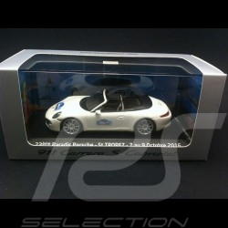Porsche 991 Carrera S Cabriolet 2012 weiß Saint Tropez 1/43 Minichamps WAP0200130C 