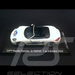 Porsche Boxster 981 2012 blanc Carrara 
