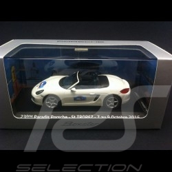 Porsche Boxster 981 2013 blanc Saint Tropez 1/43 Minichamps WAP0202000D