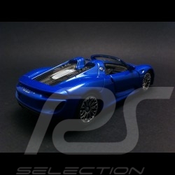 Porsche 918 Spyder Welly bleue jouet à friction pull  back toy Spielzeug Reibung