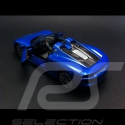 Porsche 918 Spyder Spielzeug Reibung Welly blau