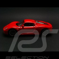 Porsche 918 Spyder Welly rouge jouet à friction  pull  back toy Spielzeug Reibung