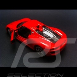 Porsche 918 Spyder rot Spielzeug Reibung Welly 