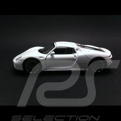 Porsche 918 Spyder blanche jouet à friction Welly pull  back toy MAP01026016 Spielzeug Reibung
