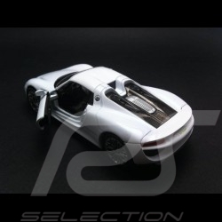 Porsche 918 Spyder weiß Spielzeug Reibung Welly MAP01026016