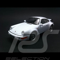 Porsche 964 Turbo type 965 pull back toy Welly white