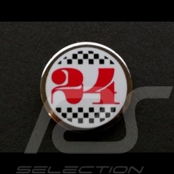 Pin 24 h du Mans Alain Figaret Crest button Button Wappen