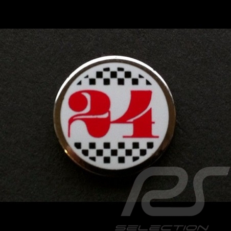 Crest button 24 h du Mans Alain Figaret 