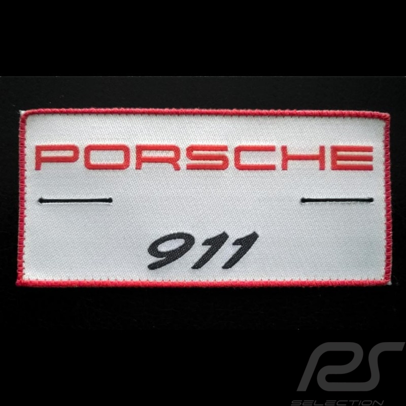 Badge Porsche 911 GT tissu à coudre ou à boutonner 