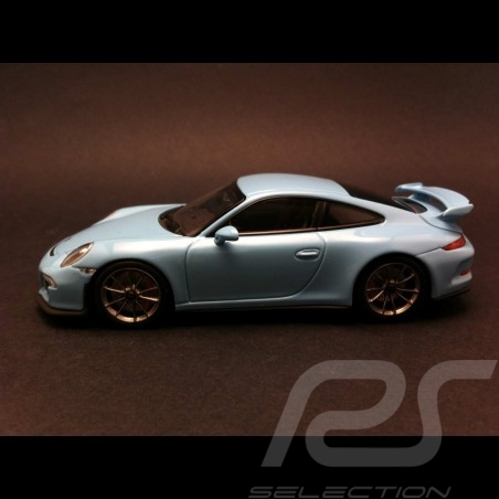 Porsche 991 GT3 2013 bleu Gulf 1/43 Minichamps CA04316085