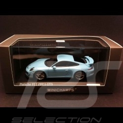 Porsche 991 GT3 2013 bleu Gulf 1/43 Minichamps CA04316085