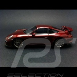 Porsche 997 Carrera grise 1/43 Minichamps WAP02011415