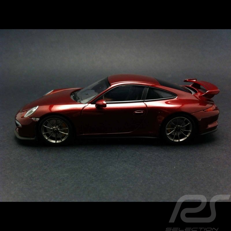 Porsche 991 GT3 2013 rot metallic 1/43 Minichamps CA04316087