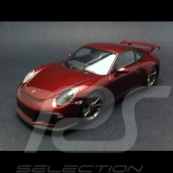 Porsche 997 Carrera grise 1/43 Minichamps WAP02011415