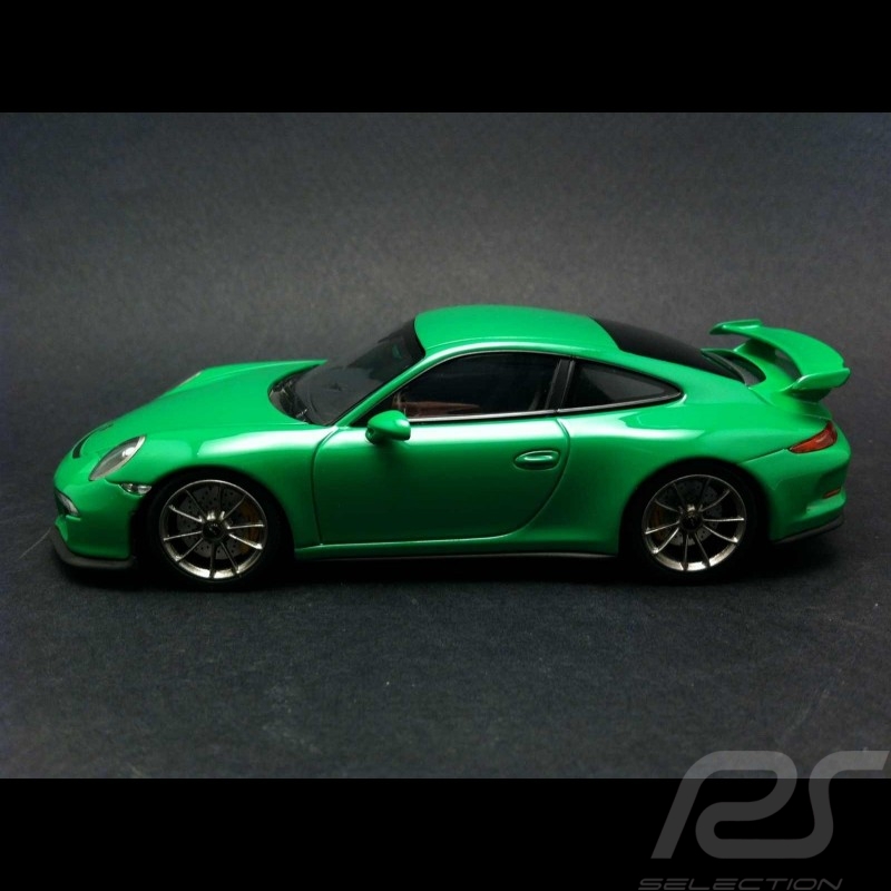 Porsche 991 GT3 2013 viper green 1/43 Minichamps CA04316082