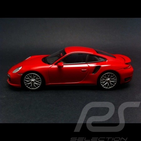 Porsche 991 Turbo S 2013 rouge carmin 1/43 Minichamps CA04316066