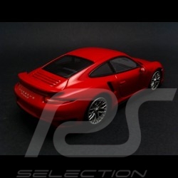 Porsche 997 Carrera grise 1/43 Minichamps WAP02011415