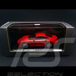 Porsche 997 Carrera grise 1/43 Minichamps WAP02011415