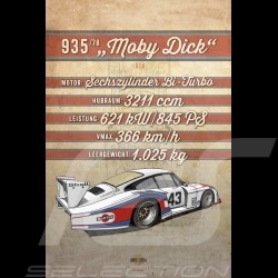 Porsche 917 K Martini Racing 1971 reproduction d'un dessin original de Sébastien Sauvadet