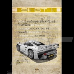 Porsche 917 K Martini Racing 1971 reproduction d'un dessin original de Sébastien Sauvadet