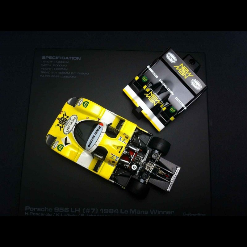 Porsche 956 LH Winner Le Mans 1984 New Man n° 7 1/43 HPI Racing 939