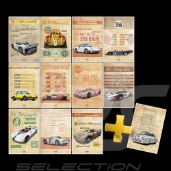 Porsche 917 K Martini Racing 1971 reproduction d'un dessin original de Sébastien Sauvadet