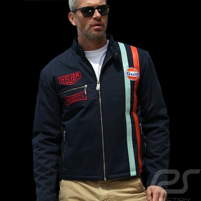 Tee-shirt homme Gulf Racing Grand Prix Originals gulf blue