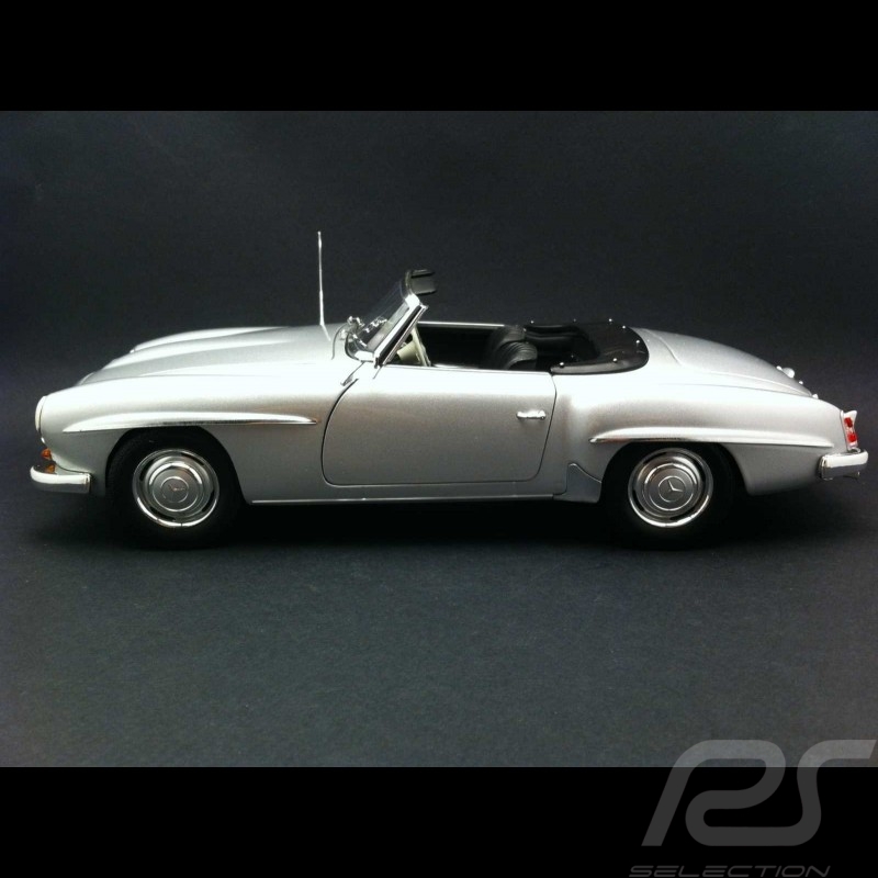 Mercedes Benz 190 SL 1955 silbergrau 1/18 Minichamps 100047031