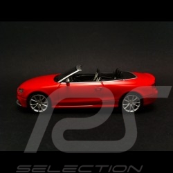 Audi RS5 Cabriolet 2012 red 1/43 Minichamps 410011230